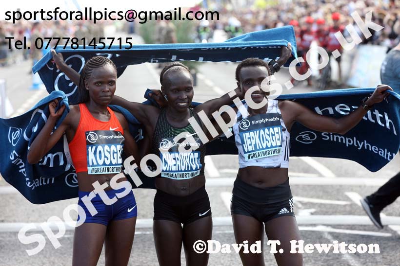 Womens 2018 Simplyhealth Great North Run. Photo: David T. Hewitson/Sports for All Pics